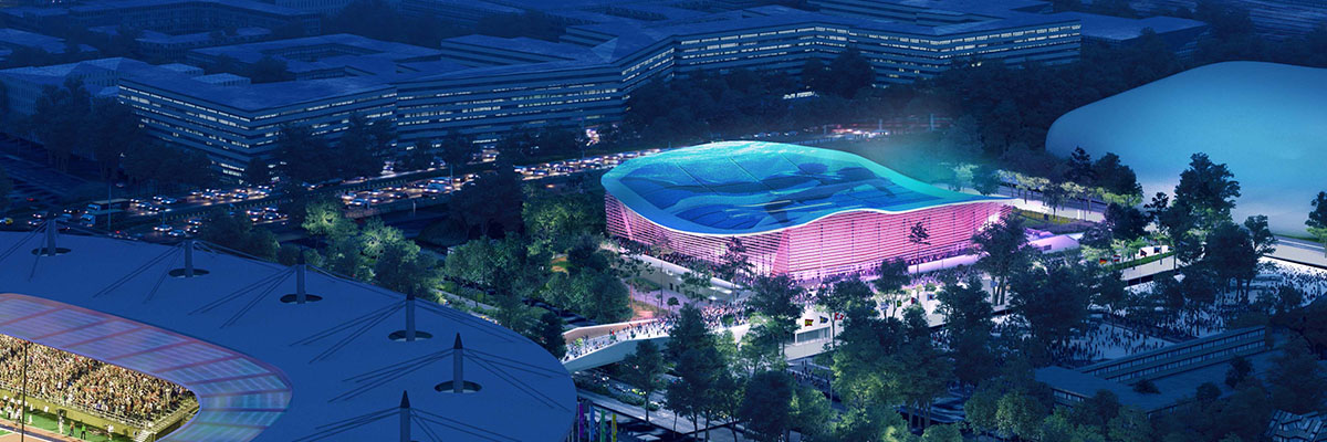 Ruchome podłogi basenów w Aquatic Centre Saint-Denis (Francja)